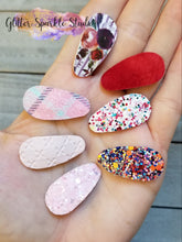 Load image into Gallery viewer, 12 piece Mini Snap Clip Shaped multi cut Steel Rule Die