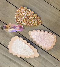 Load image into Gallery viewer, 7 piece Multi Size large Scalloped Mod Triangle Shaped multi cut Steel Rule Die