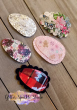 Load image into Gallery viewer, 8 piece Multi Size Scalloped &amp; Oval/Egg Shaped multi cut Steel Rule Die