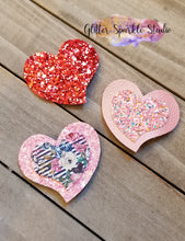 Load image into Gallery viewer, 9 piece Multi Size Scalloped &amp; Heart Shaped Snap Clip multi cut Steel Rule Die