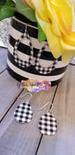 Load image into Gallery viewer, Hollow Teardrop Earrings Steel Rule Die