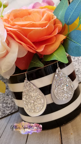 Layered Double Teardrop Earring or Pendant Steel Rule Die