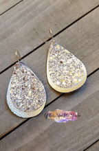 Load image into Gallery viewer, Layered Double Teardrop Earring or Pendant Steel Rule Die
