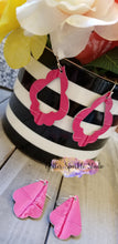 Load image into Gallery viewer, Marrakesh Scalloped Teardrop Earring or Pendant Steel Rule Die