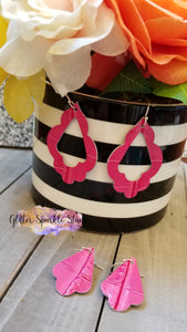 Marrakesh Scalloped Teardrop Earring or Pendant Steel Rule Die
