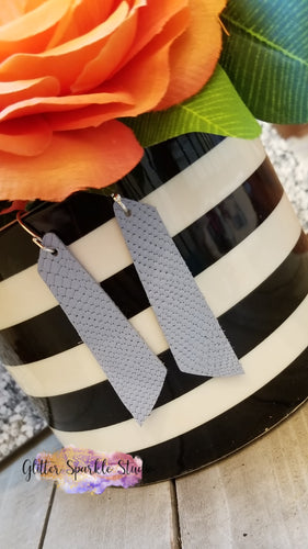 Oblong Bars Earrings Steel Rule Die