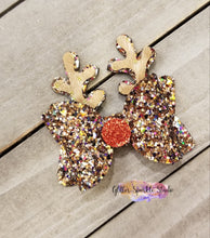 Load image into Gallery viewer, 1.5 &amp; 2 inch Small  Layered Reindeer Deer Antelers in Two Styles Steel Rule Die