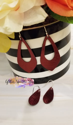 Open Pointed Teardrops Earring or Pendant Steel Rule Die