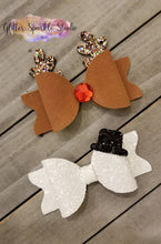 Load image into Gallery viewer, 3.5 inch Reindeer/Snowman/NYE Combo Bow Steel Rule Die