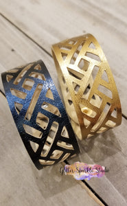 Two sizes Trellis Bracelet Steel Rule Die (not earring)
