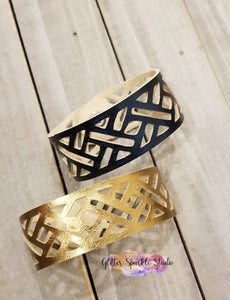 Two sizes Trellis Bracelet Steel Rule Die (not earring)