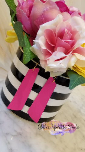 Longer Oblong Bars Earrings Steel Rule Die