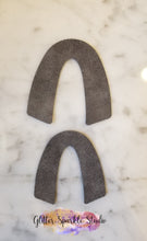 Load image into Gallery viewer, New Midi Size Double Angled Arch Steel Rule earring or pendant Die
