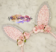 Load image into Gallery viewer, 4 inch Fold Over Headband Layered Bunny Ear Steel Rule Die