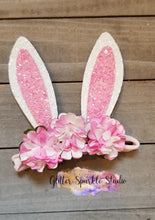 Load image into Gallery viewer, 3.6 inch Petite Fold Over Headband Layered Bunny Ear Steel Rule Die