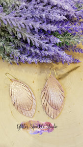 Petite Fringed Feathers Earring or Pendant Steel Rule Combo Die