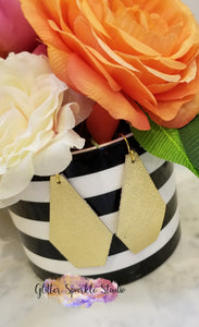 Slender Hexi Earrings or Pendant Steel Rule Die