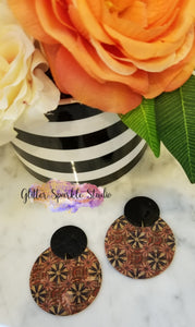 The Swerve Notched Circle Earring Steel Rule Die