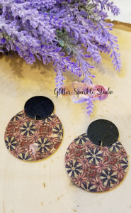 The Swerve Notched Circle Earring Steel Rule Die