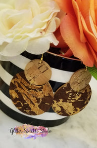 The Swerve Notched Circle Earring Steel Rule Die