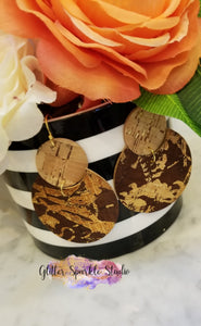 The Swerve Notched Circle Earring Steel Rule Die