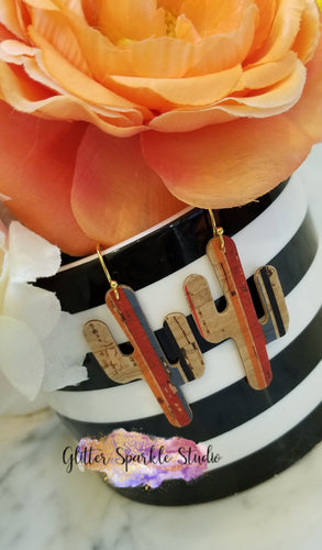 Saguaro Cactus Earring or Pendant Steel Rule Die