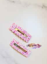 Load image into Gallery viewer, 8 piece Multi Size Open Scalloped &amp; Rectangle snap clip multi cut Steel Rule Die