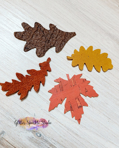 New Smaller Mini Fall Leaves for earrings or appliques Steel Rule Die