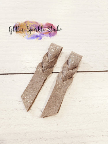 Large Pair of Blood Knot Keychains or Zipper pulls Steel Rule Die