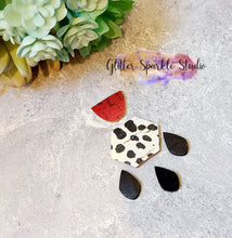 Load image into Gallery viewer, Petite Hexagon Dream Dangle Earring Steel Rule Die