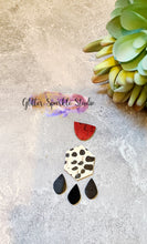 Load image into Gallery viewer, Petite Hexagon Dream Dangle Earring Steel Rule Die