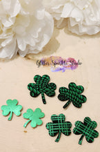 Load image into Gallery viewer, 6 Piece Shamrock Clover multi cut Steel Rule Die for petite earring or appliques