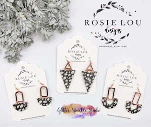 February Sparkle Box Hanging Multi shapes 6 piece earring fringe multi cut Steel Rule Die