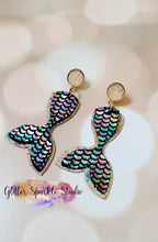 Load image into Gallery viewer, Mermaid Tails Layered Earring or Pendant Steel Rule Combo Die