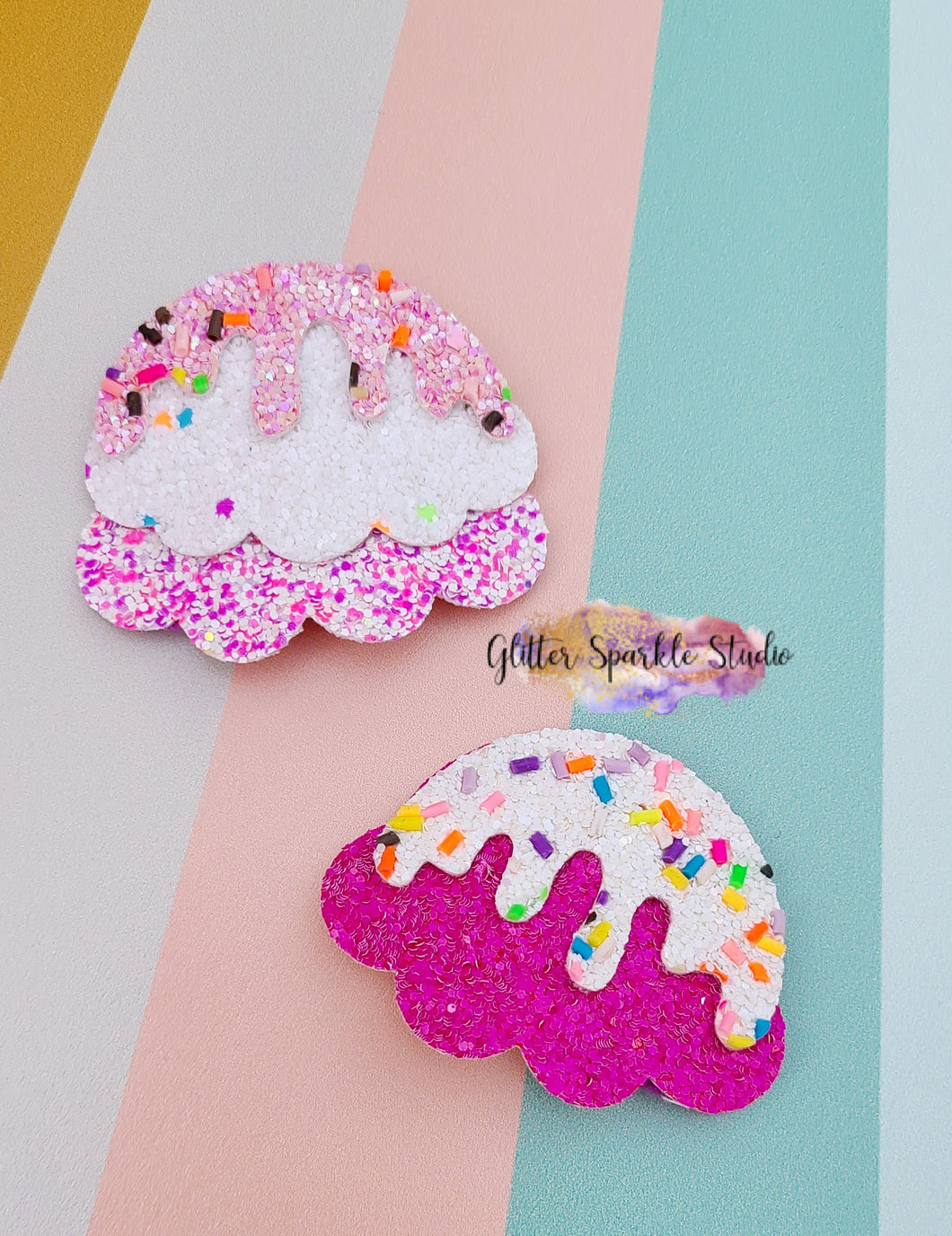 Ice Cream Scoops Steel Rule Die for snap clips or appliques
