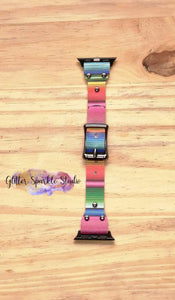 Larger 42-44mm Rounded Tip Smart Watch Band Steel Rule Die (not earring)