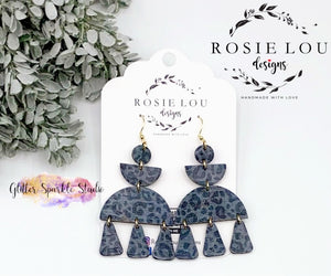 2.5 inch Shape Chandelier Dangle Earring Steel Rule Die