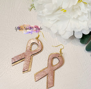 Layered Awareness Ribbons Earring or Pendant Steel Rule Die