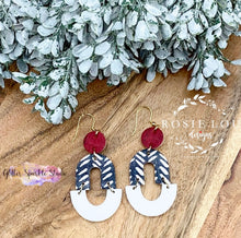 Load image into Gallery viewer, Pair of Kinley Delicate Dangle Earring Steel Rule Die