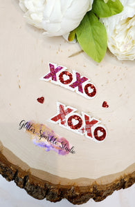 XoXo Snap Clip Steel Rule Die for appliques or snap clips