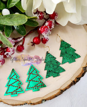 Load image into Gallery viewer, 2 inch Stitcher Tinsel Tree Earring or applique Steel Rule Die