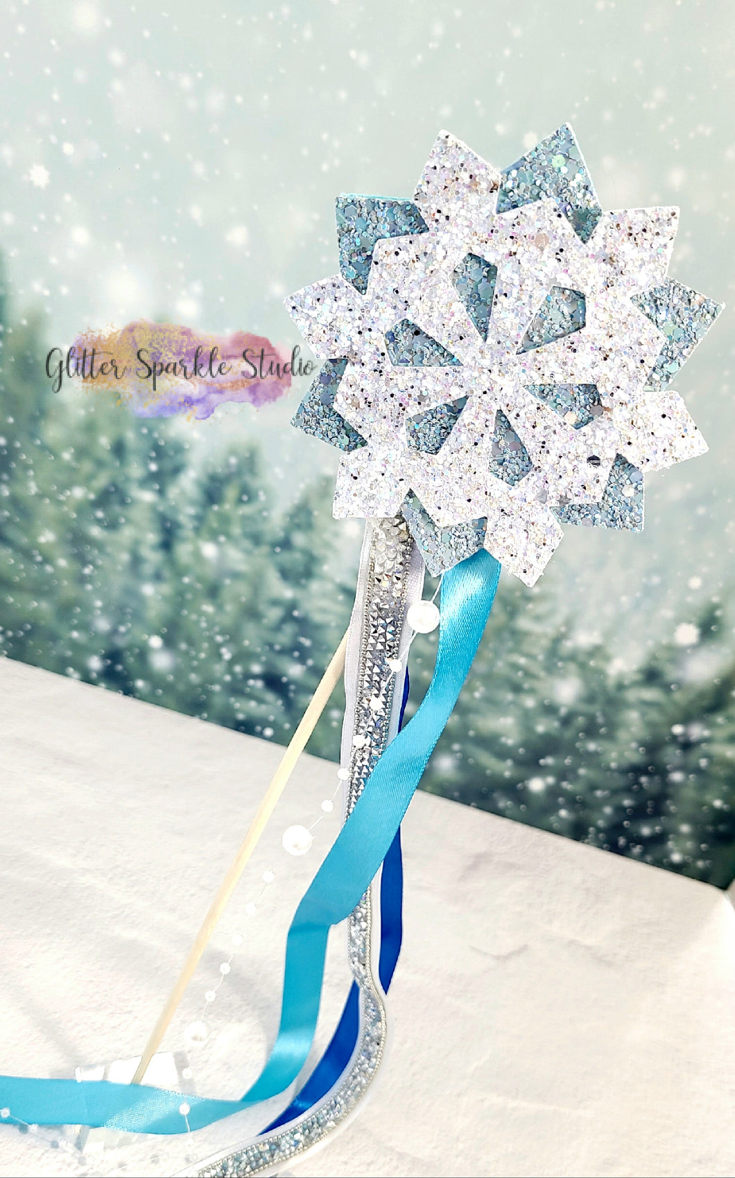 Snowflakes for Wands, headbands or appliques Steel Rule Die