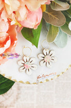 Load image into Gallery viewer, Plumeria Layered flower Earring Steel Rule Die