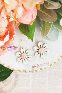 Plumeria Layered flower Earring Steel Rule Die