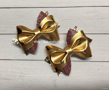 Load image into Gallery viewer, 3 inch Lola Pinch Bow ALL FULL CUTS Steel Rule Die